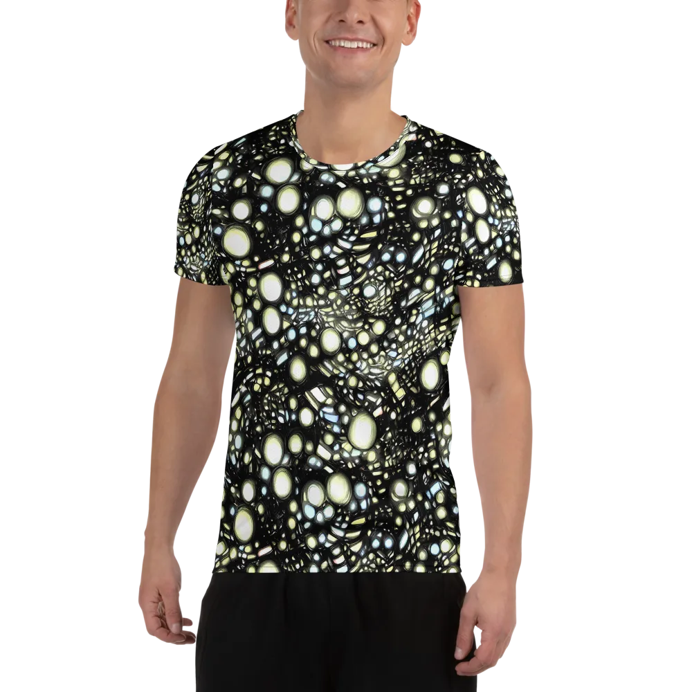 Electric Geode on Men's Athletic T-Shirt — Front
