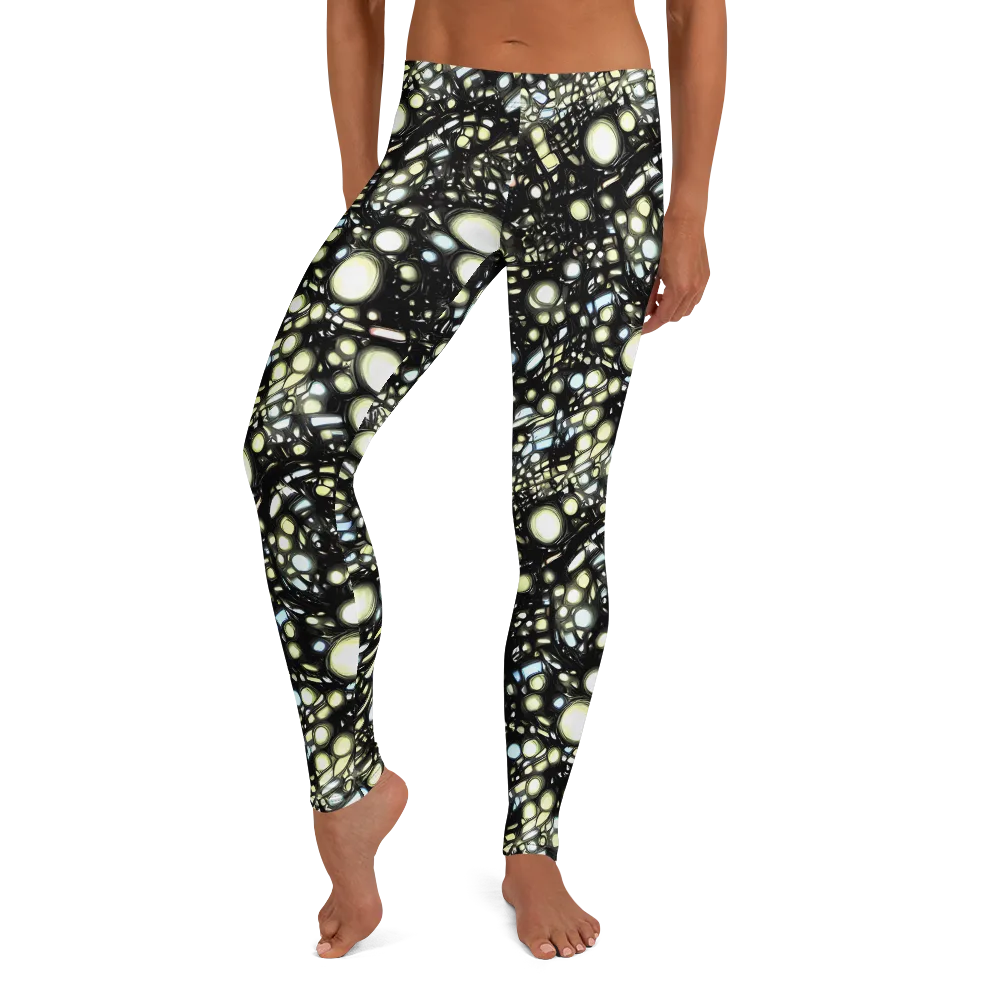 Electric Geode on Leggings — Front