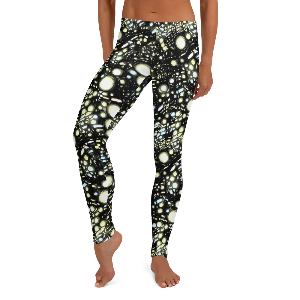 Electric Geode on Leggings — Front