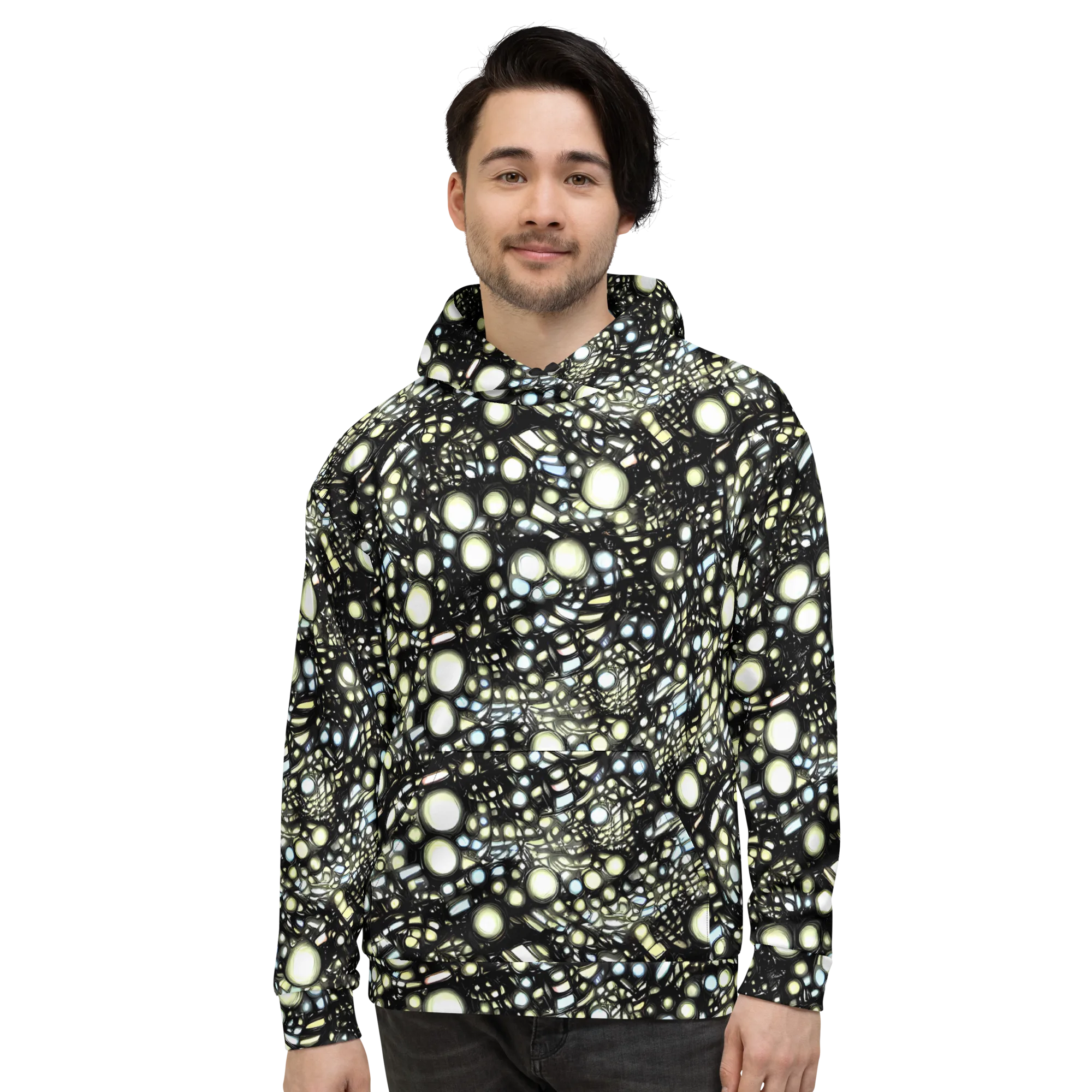 Electric Geode on Hoodie — Front
