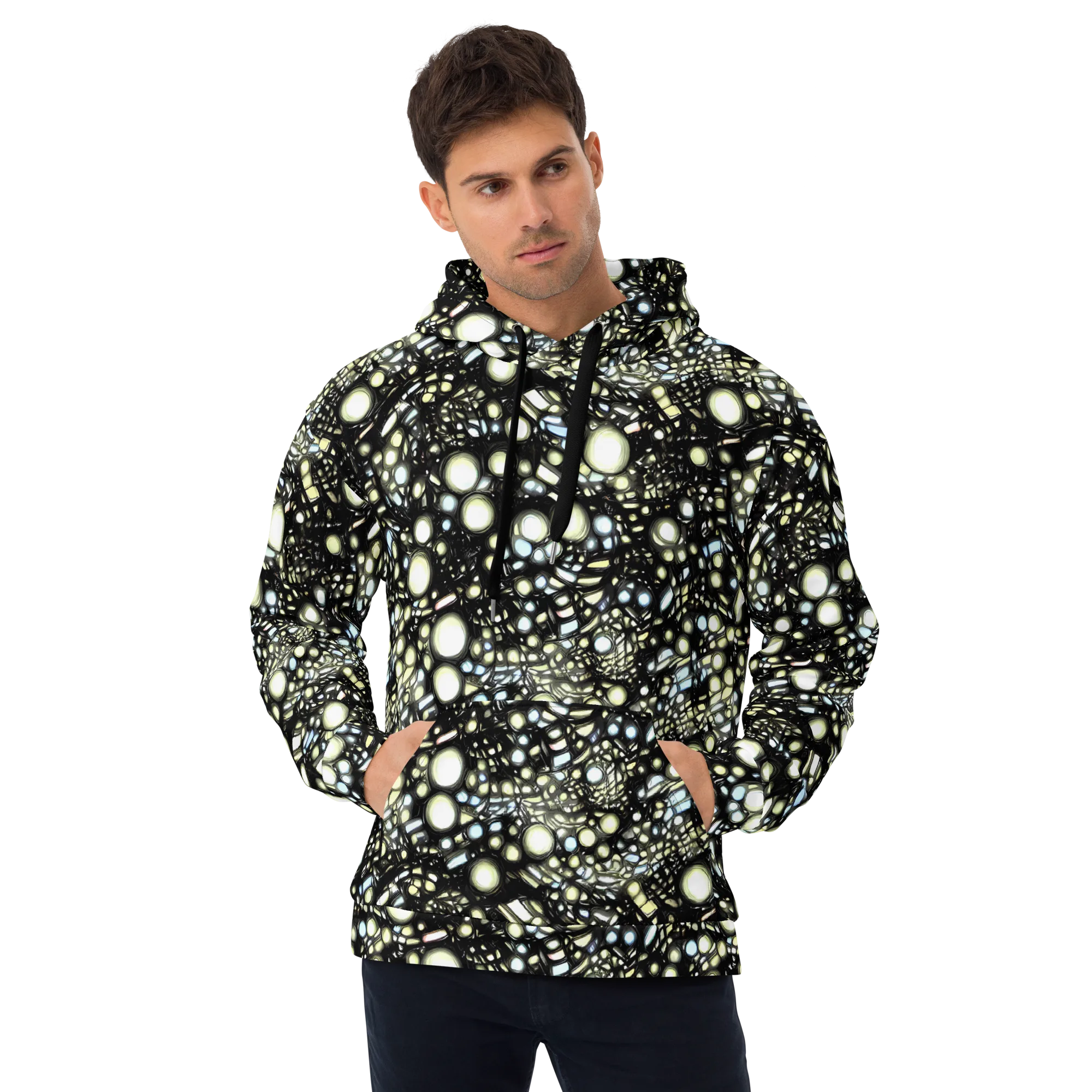 Electric Geode on Hoodie — Front