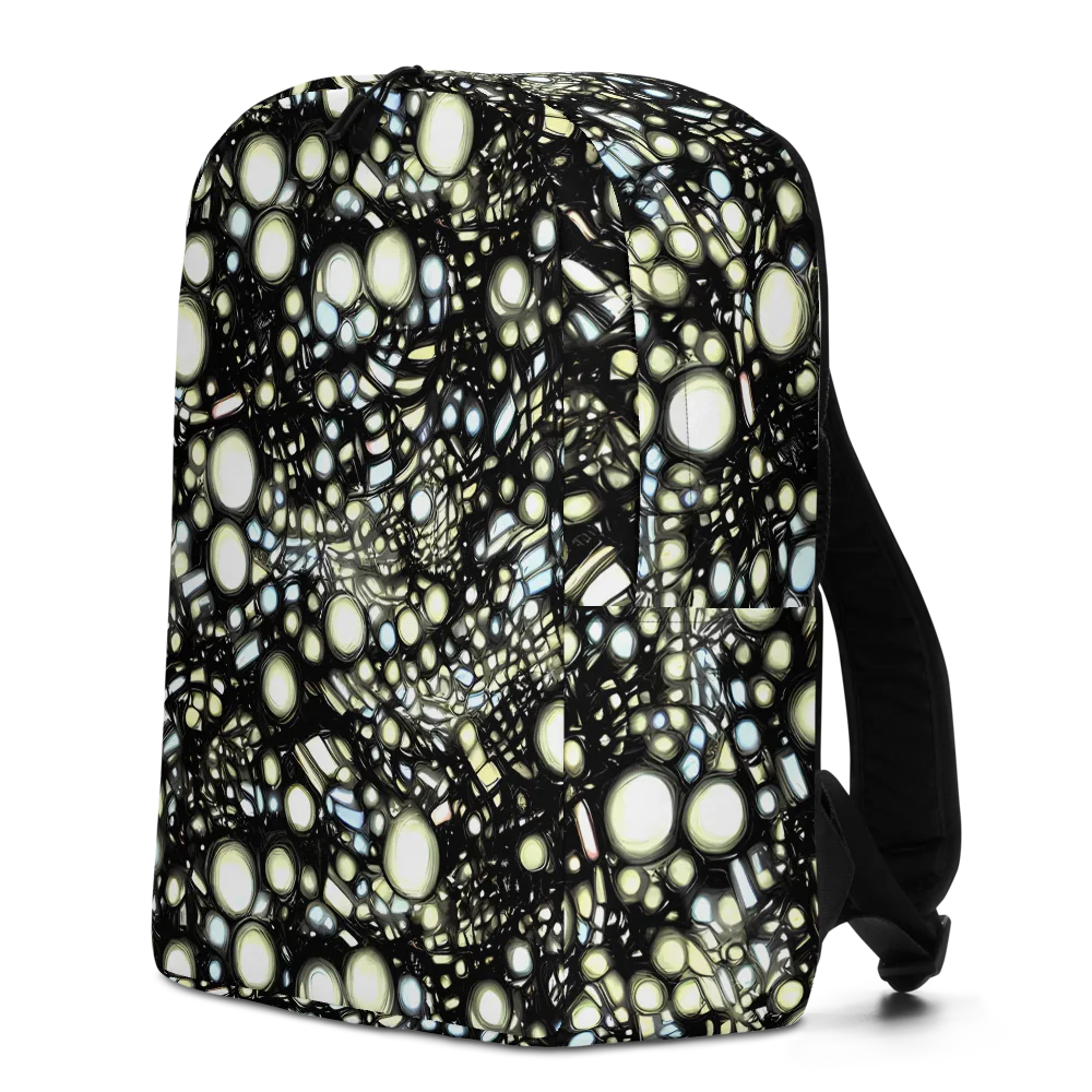 Electric Geode on Minimalist Backpack — Left