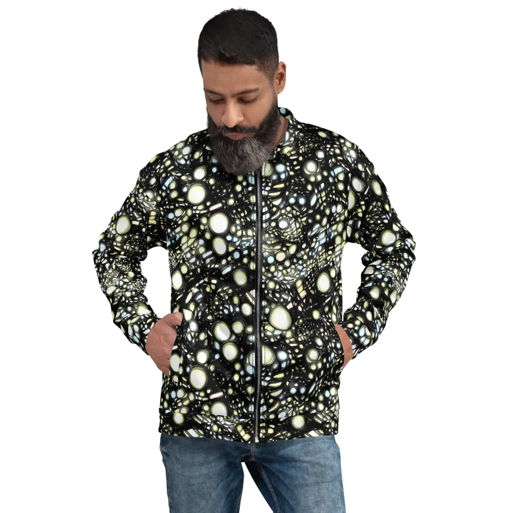 Electric Geode on Bomber Jacket — Front