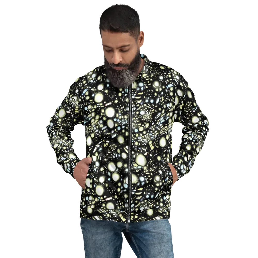 Electric Geode on Bomber Jacket — Front