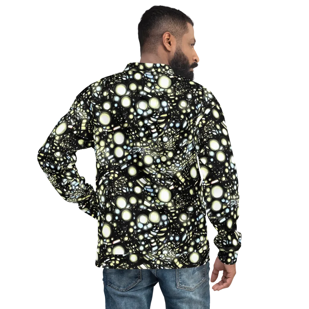 Electric Geode on Bomber Jacket — Back