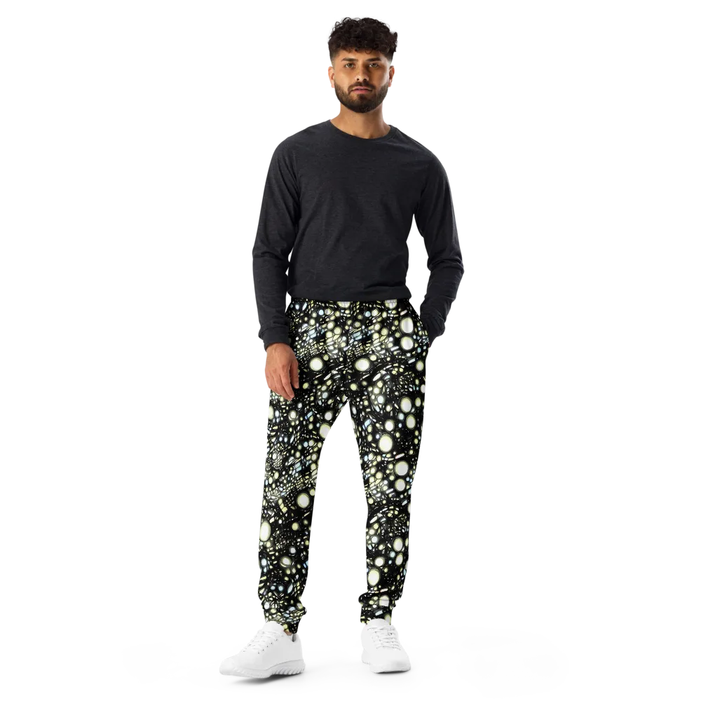 Electric Geode on Men's Joggers — Front