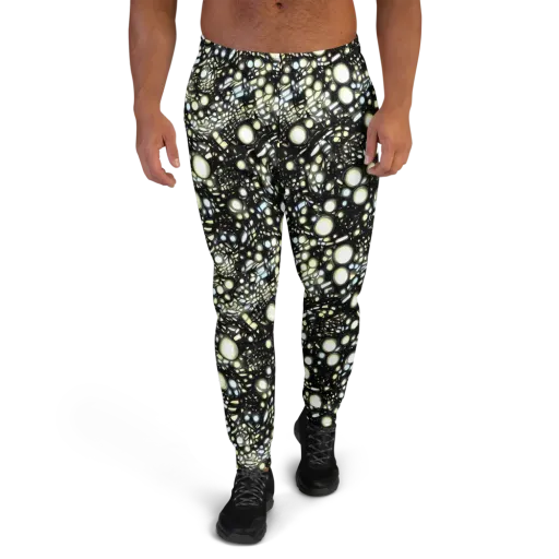 Electric Geode on a Men's Joggers