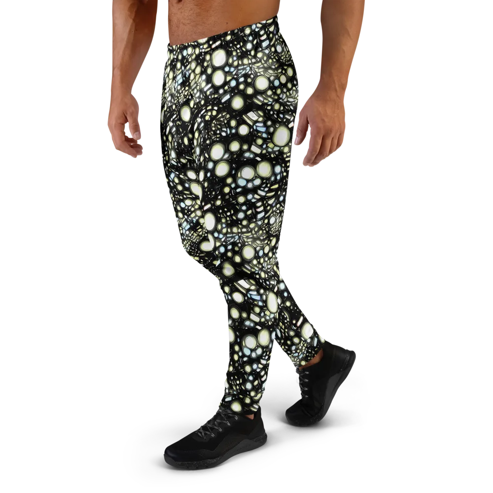 Electric Geode on Men's Joggers — Left
