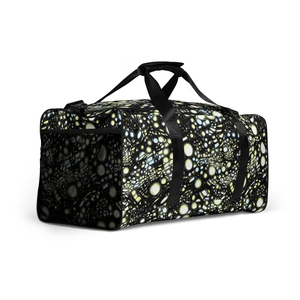 Electric Geode on Duffle Bag — Right Front