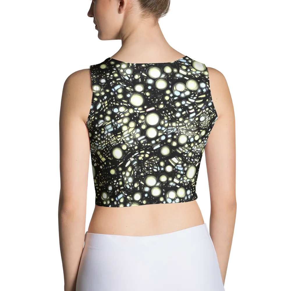 Electric Geode on Crop Top — Back