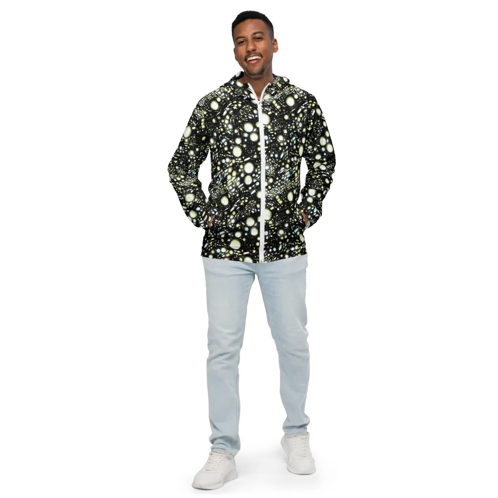 Electric Geode on Men's Windbreaker — Front