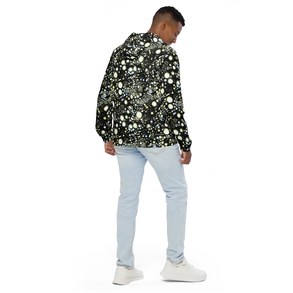 Electric Geode on Men's Windbreaker — Back