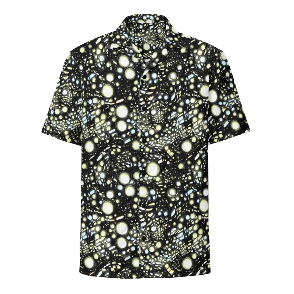 Electric Geode on Button Shirt — Front