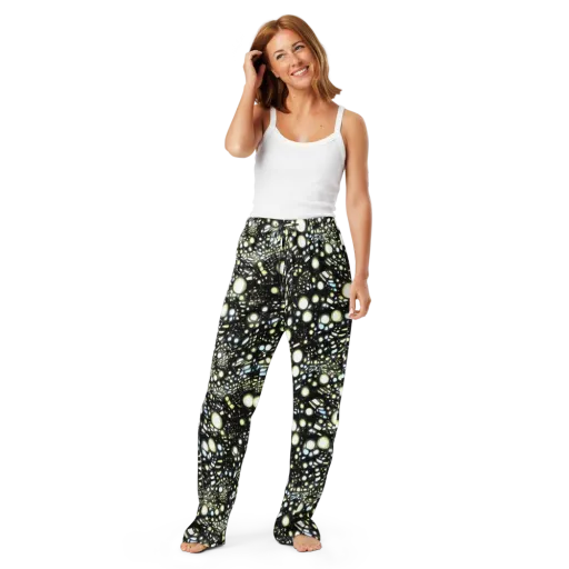 Electric Geode on a Women's Pajama Pants