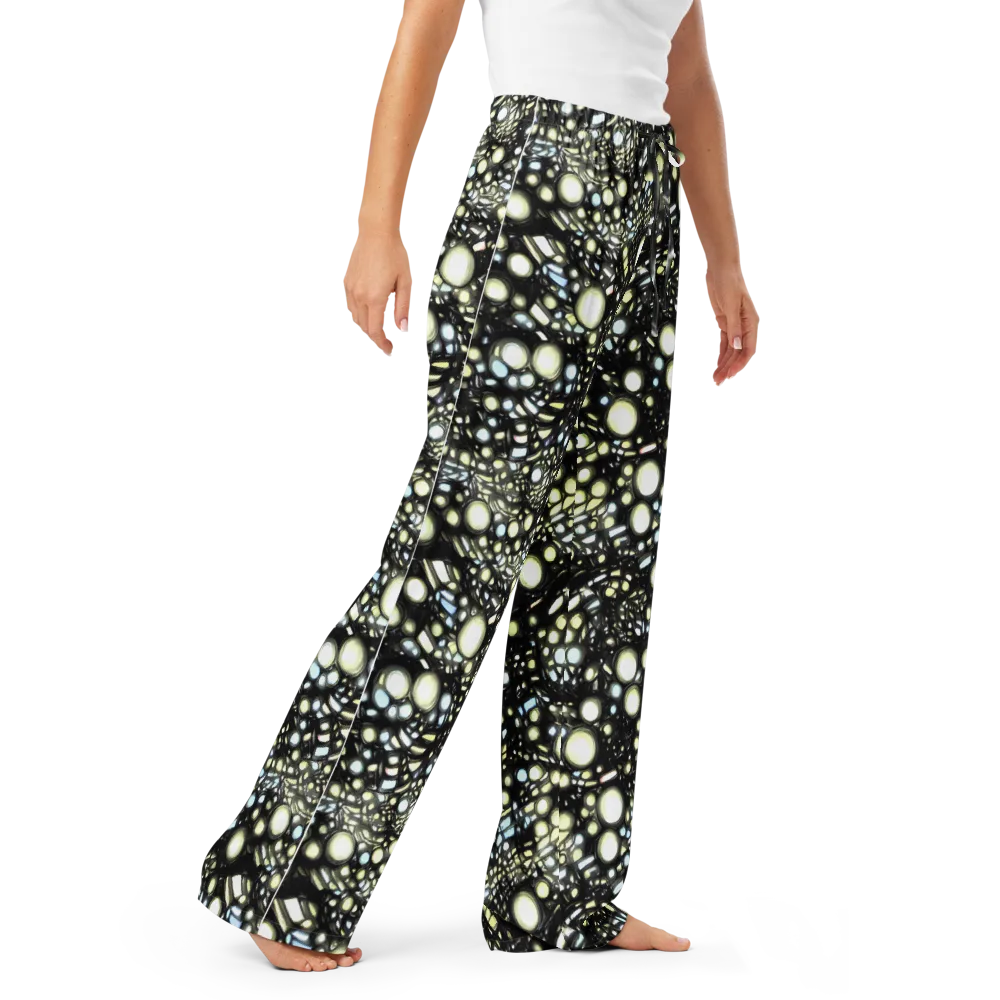 Electric Geode on Women's Pajama Pants — Right Front