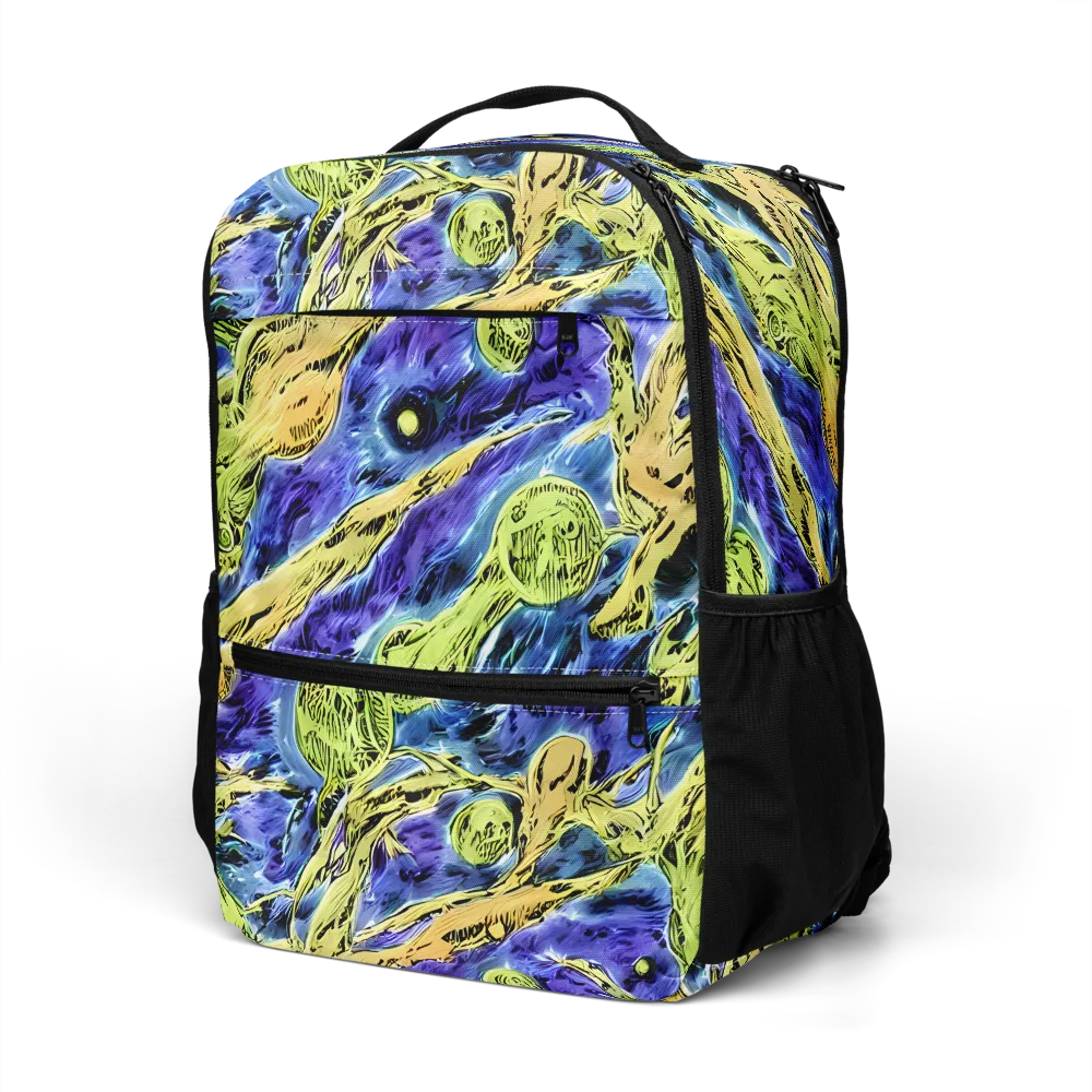 Electric Relic on Utility Backpack — Left Front