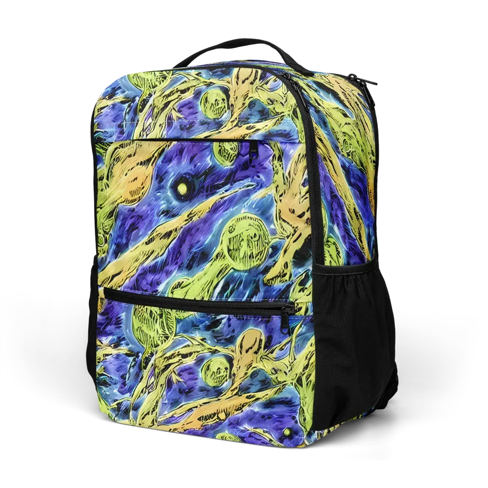 Electric Relic on Utility Backpack — Left Front
