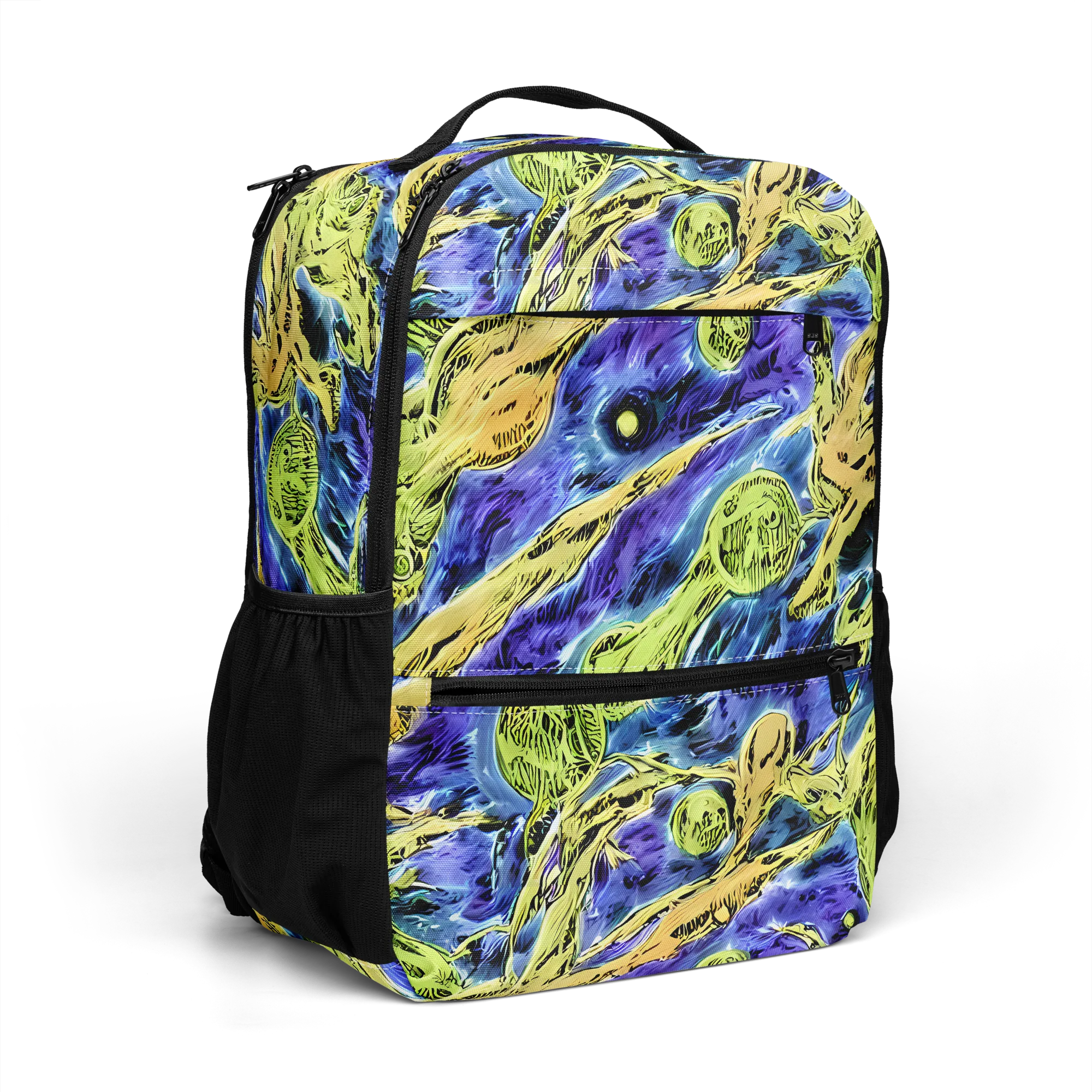 Electric Relic on Utility Backpack — Right Front