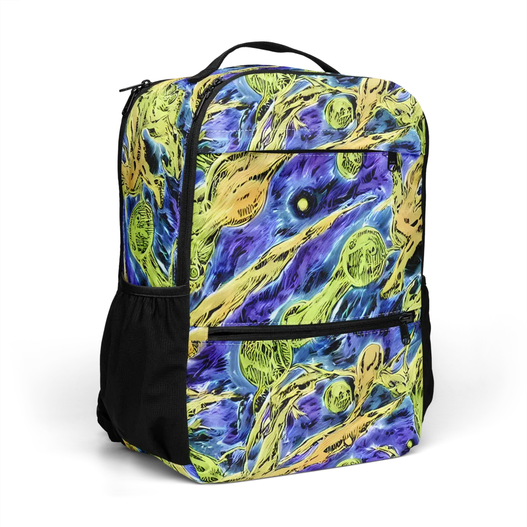 Electric Relic on Utility Backpack — Right Front