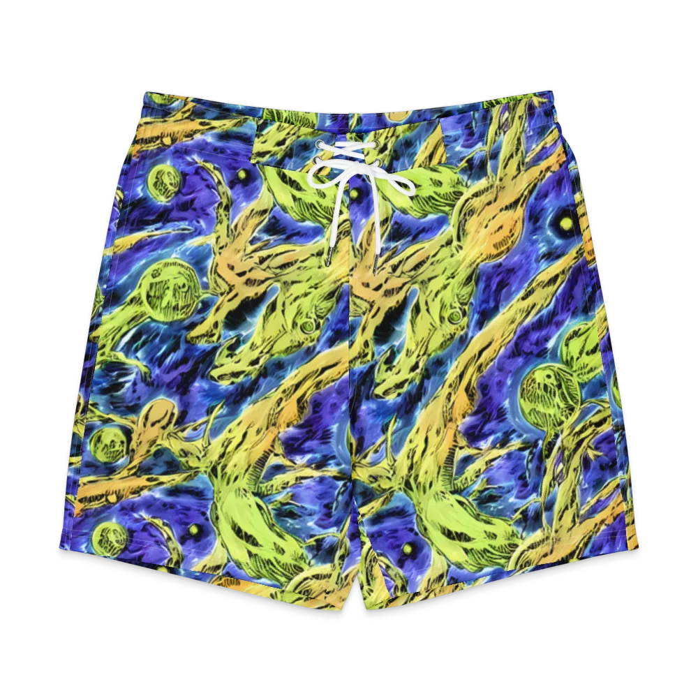 Electric Relic on Men's Board Shorts — Front