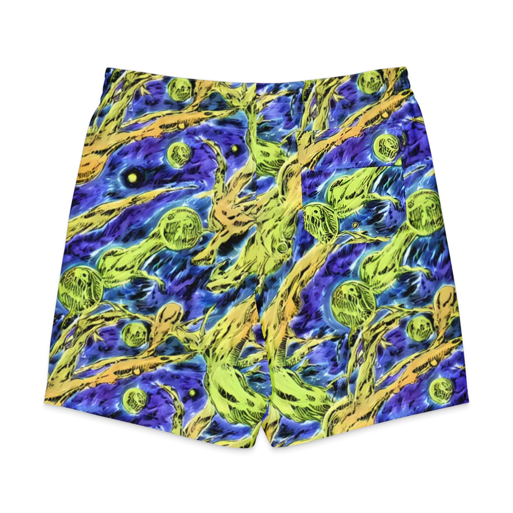 Electric Relic on Men's Board Shorts — Back