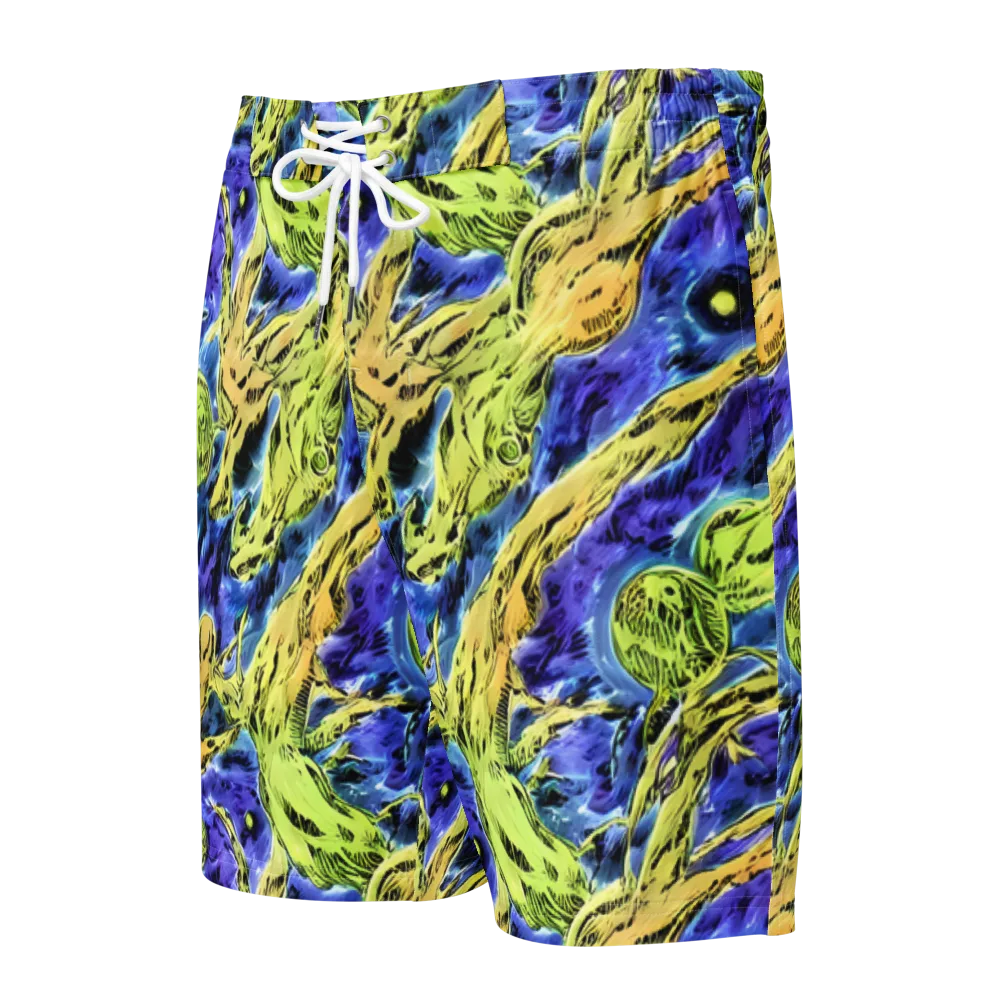 Electric Relic on Men's Board Shorts — Front