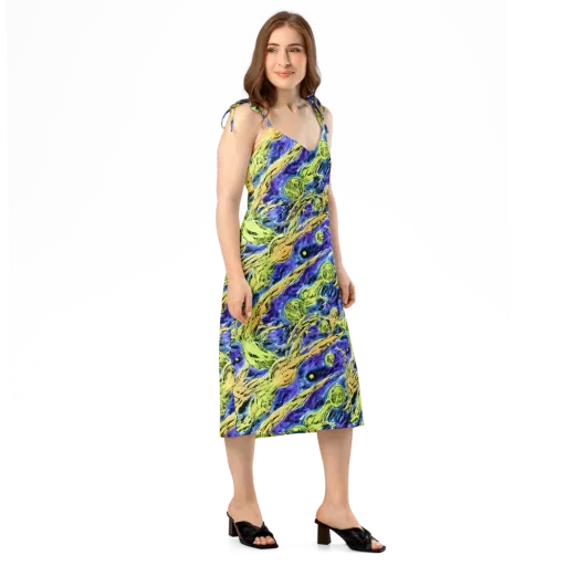 Electric Relic on a Slip Dress