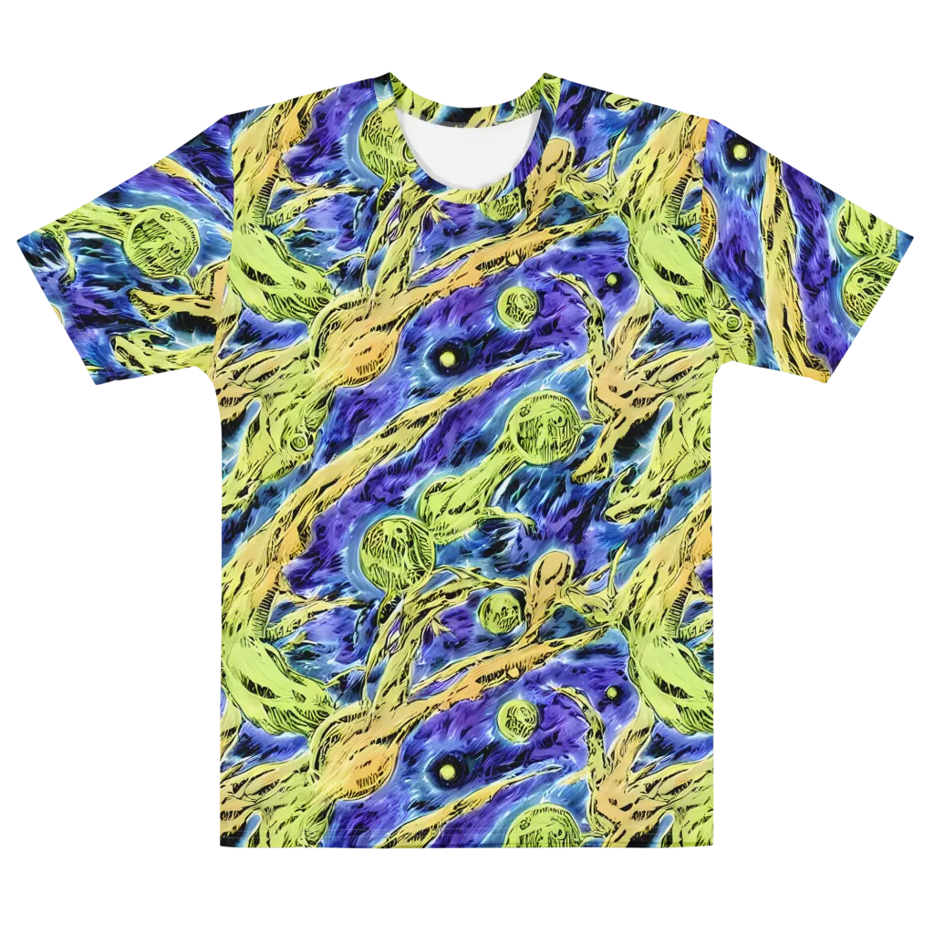 Electric Relic on Men's Cotton Crew Neck T-Shirt — Front