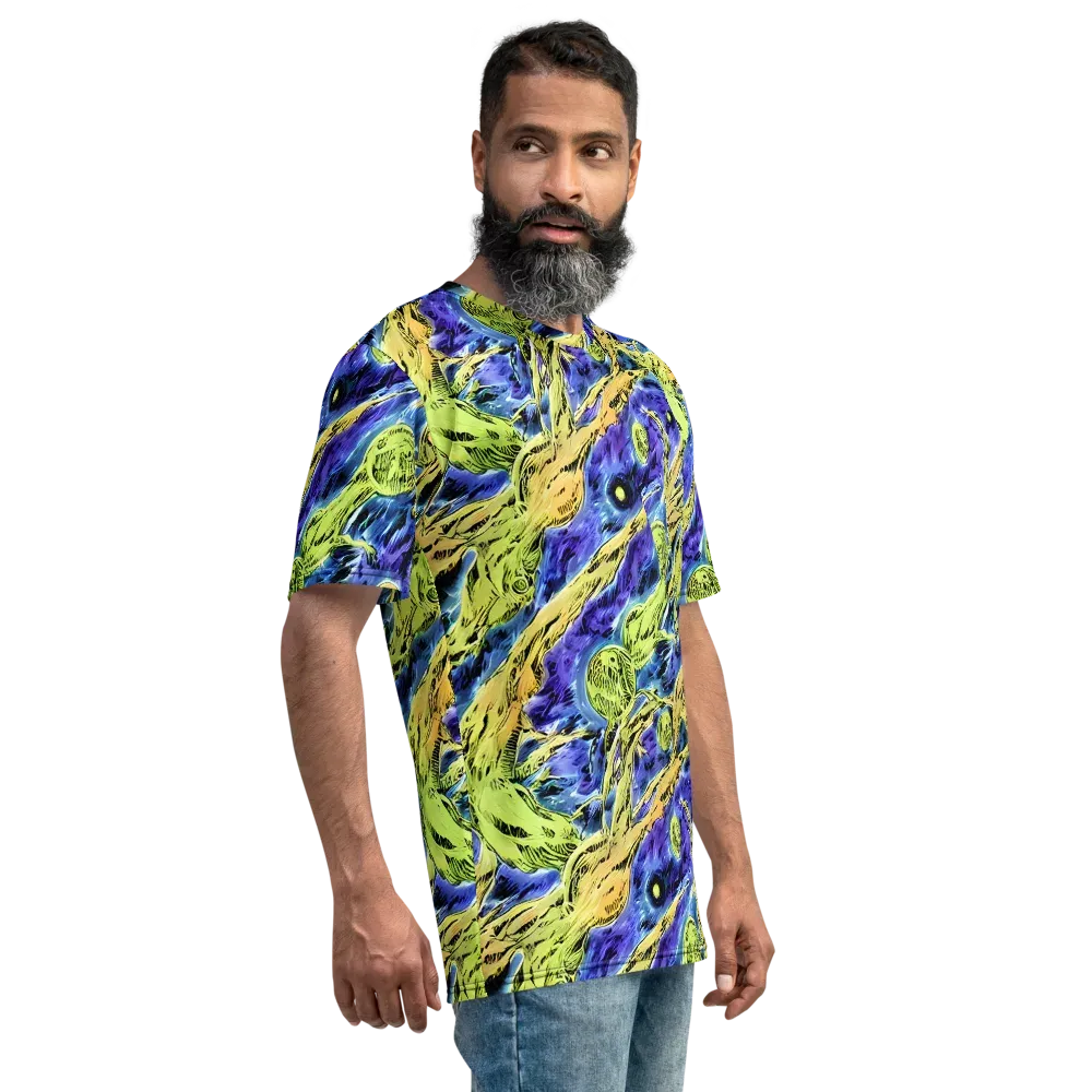Electric Relic on Men's Crew Neck T-Shirt — Right