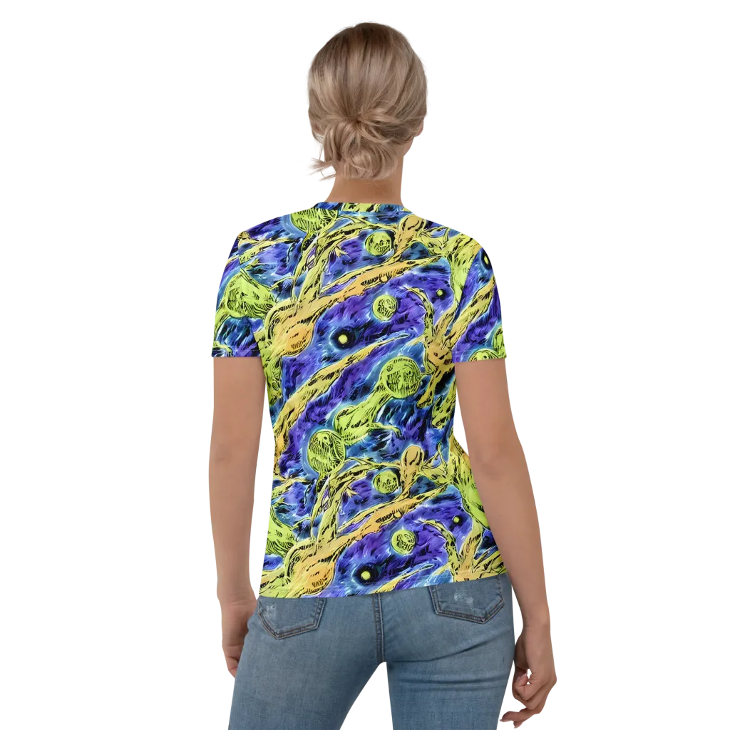 Electric Relic on Women's Crew Neck T-Shirt — Back