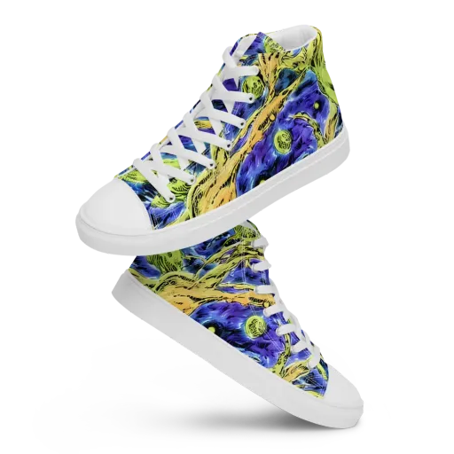 Electric Relic on a Women's High Top Canvas Shoes