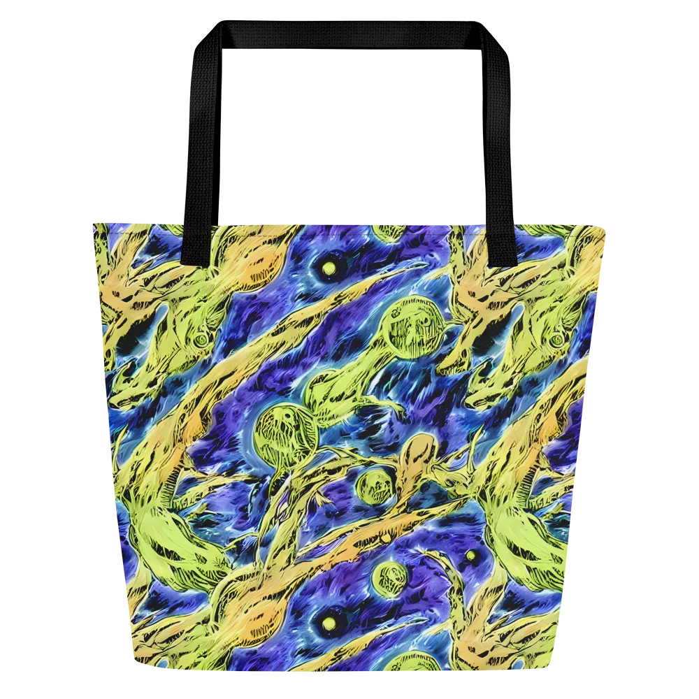 Electric Relic on Large Tote Bag W/ Pocket — Front