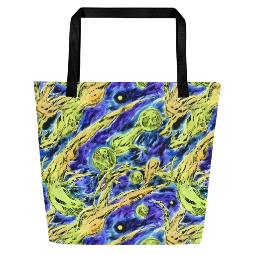 Electric Relic on a Large Tote Bag W/ Pocket