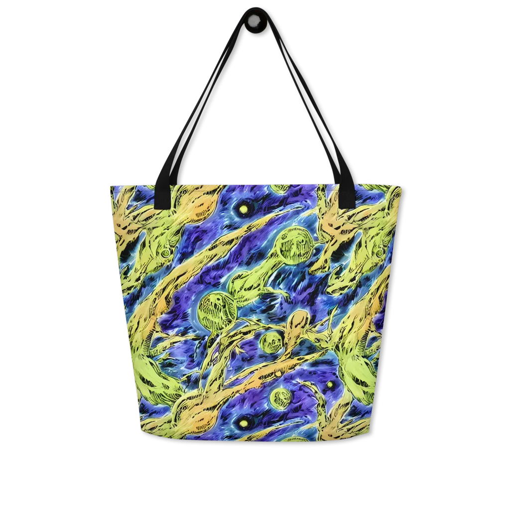 Electric Relic on Large Tote Bag W/ Pocket — Front