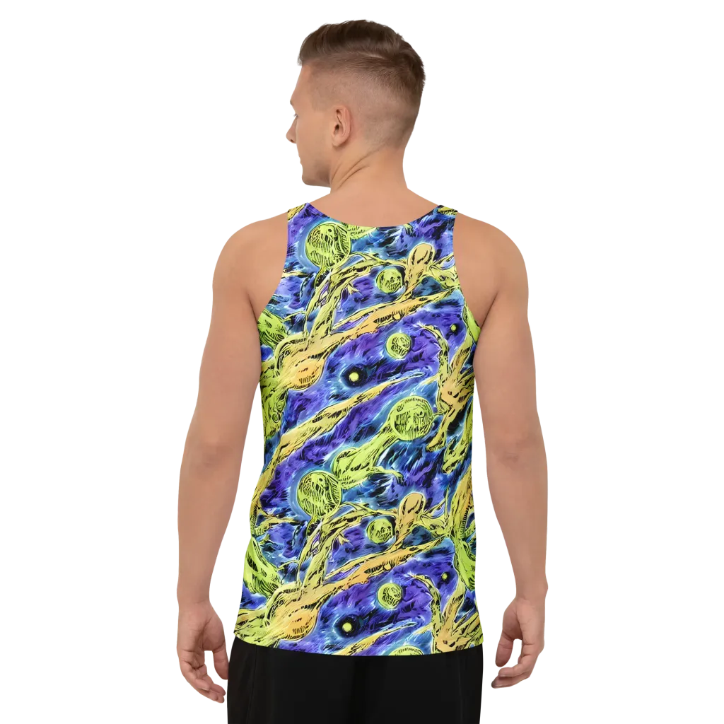 Electric Relic on Men's Tank Top — Back