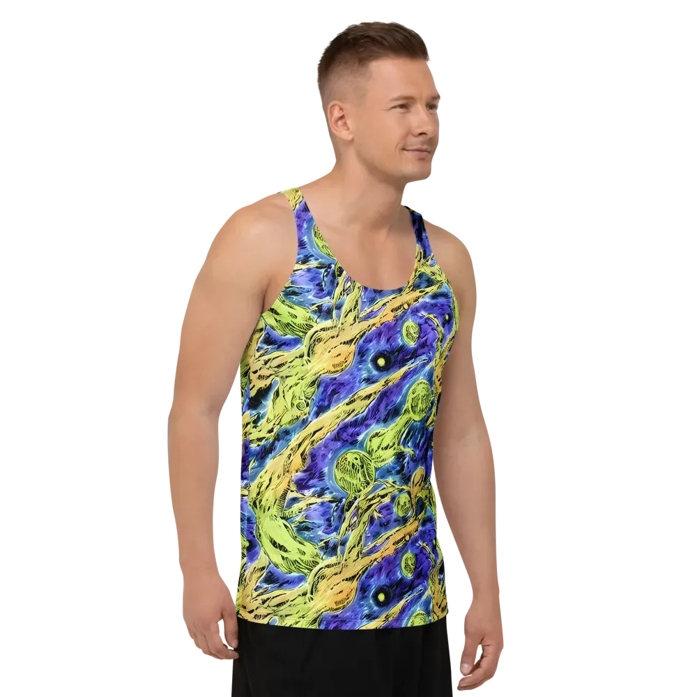 Electric Relic on Men's Tank Top — Right Front