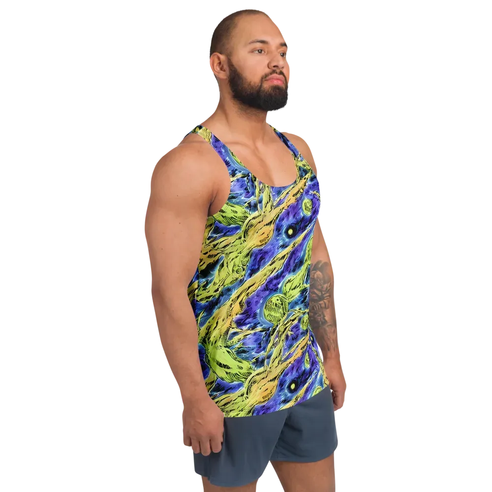 Electric Relic on Men's Tank Top — Right Front