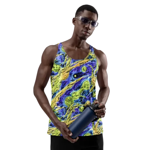 Electric Relic on a Men's Tank Top
