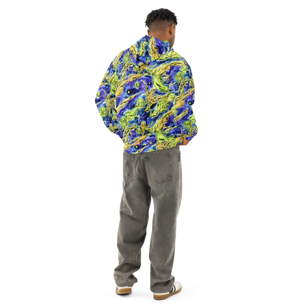 Electric Relic on Cotton Hoodie — Back