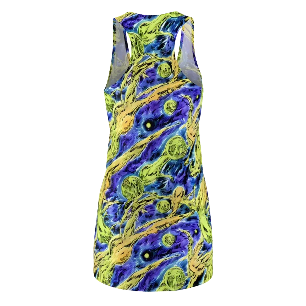 Electric Relic on Racerback Dress — Back