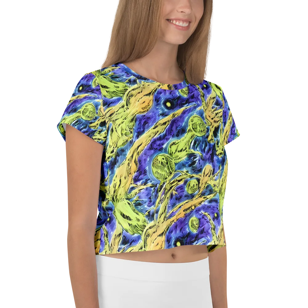 Electric Relic on Crop Tee — Right