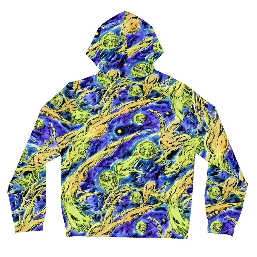 Electric Relic on Women's Full-Zip Hoodie — Back