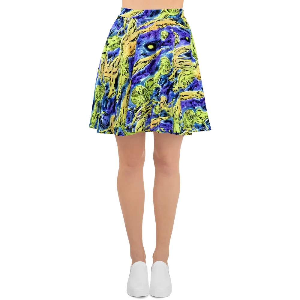 Electric Relic on Skater Skirt — Front