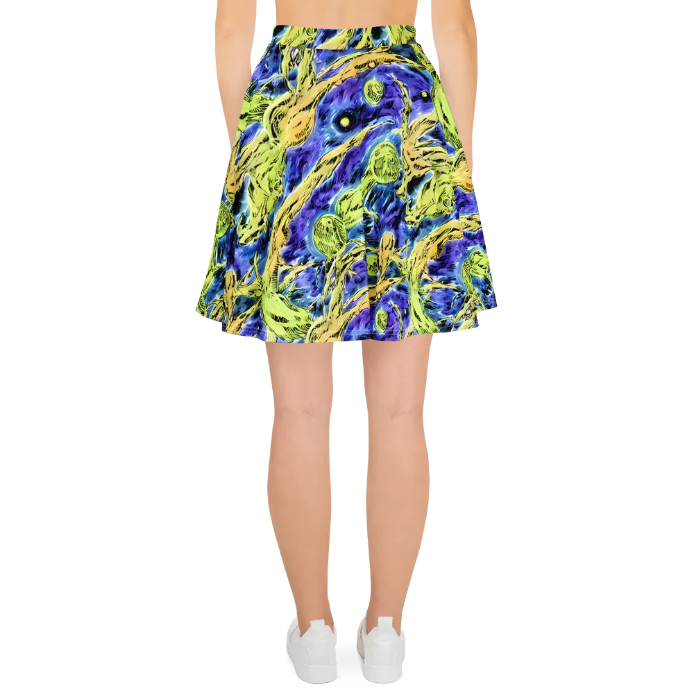 Electric Relic on Skater Skirt — Back