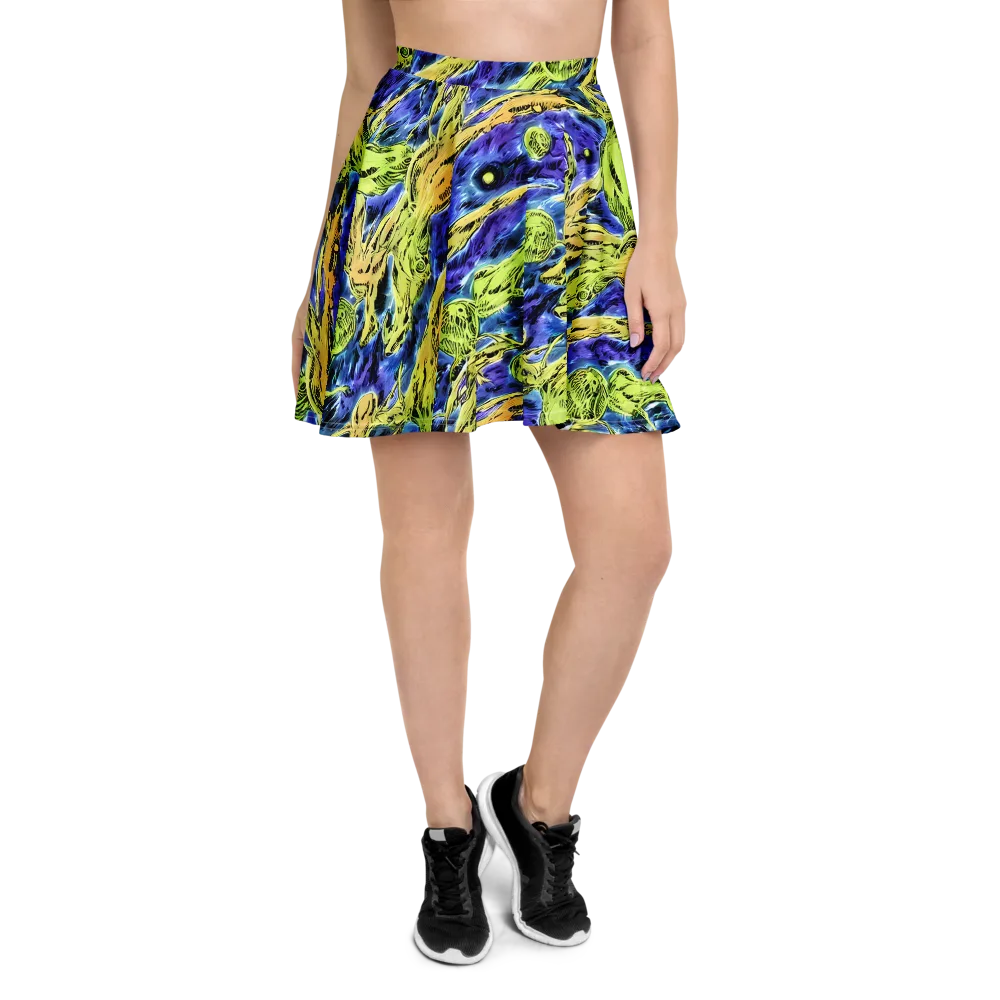 Electric Relic on Skater Skirt — Front