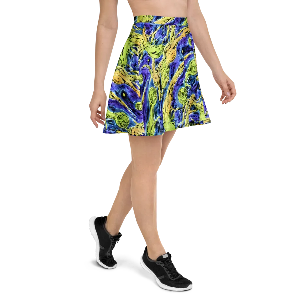 Electric Relic on Skater Skirt — Right