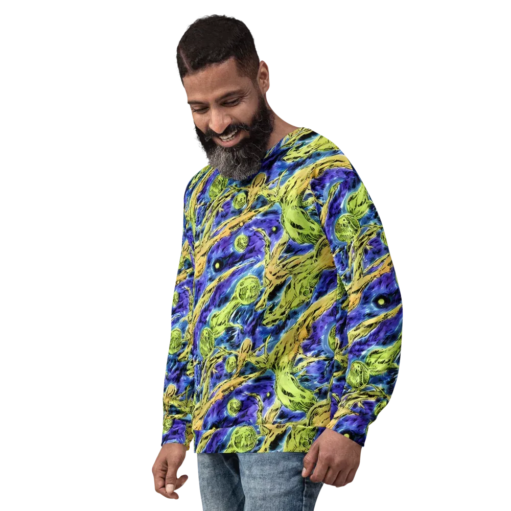 Electric Relic on Sweatshirt — Left Front