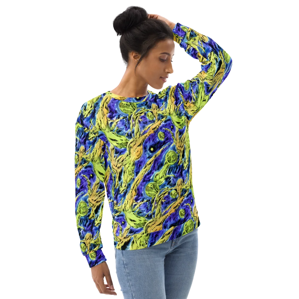 Electric Relic on Sweatshirt — Right Front