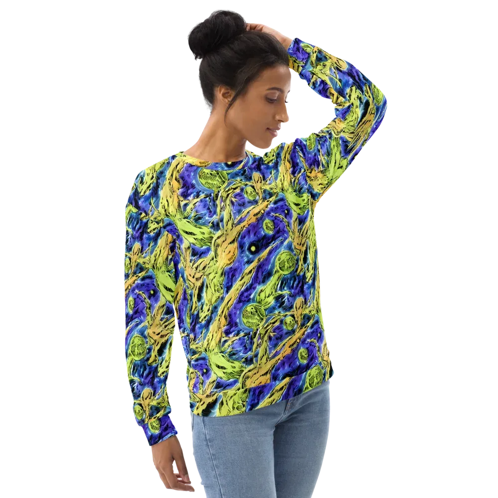 Electric Relic on Sweatshirt — Right Front
