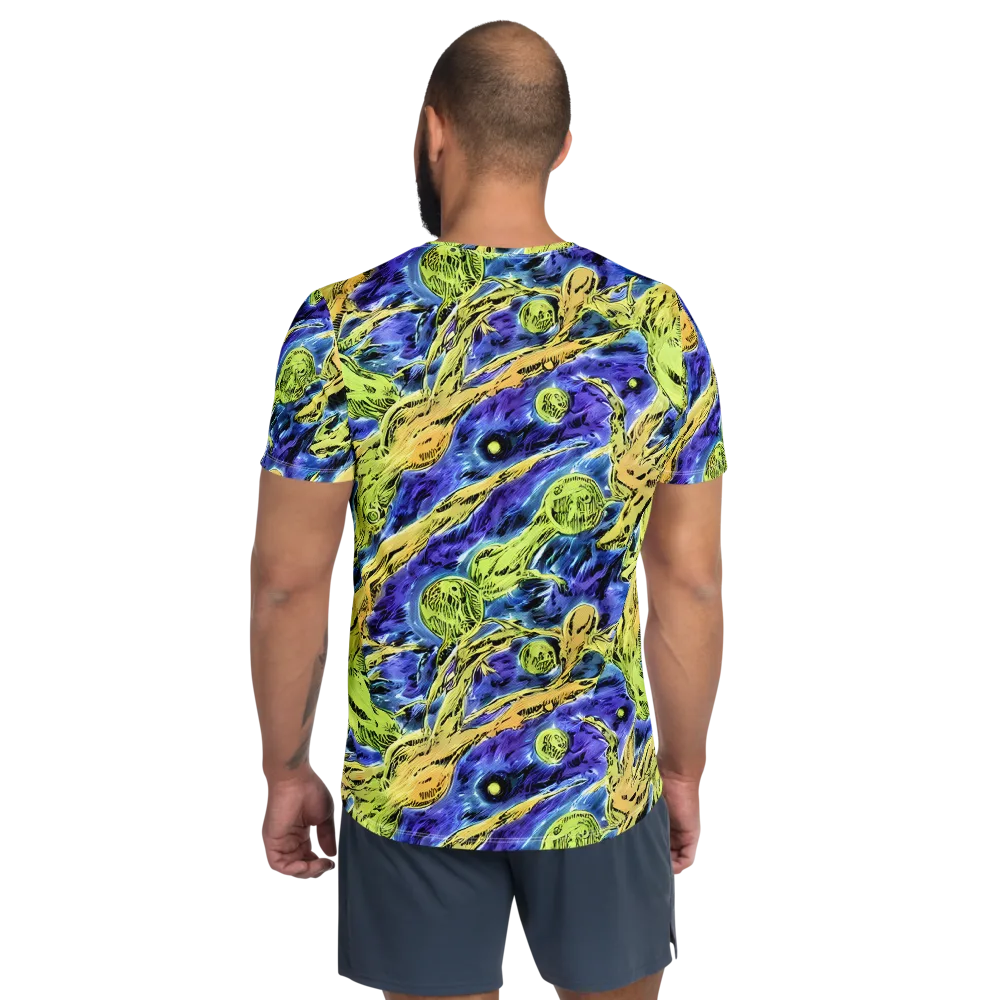 Electric Relic on Men's Athletic T-Shirt — Back